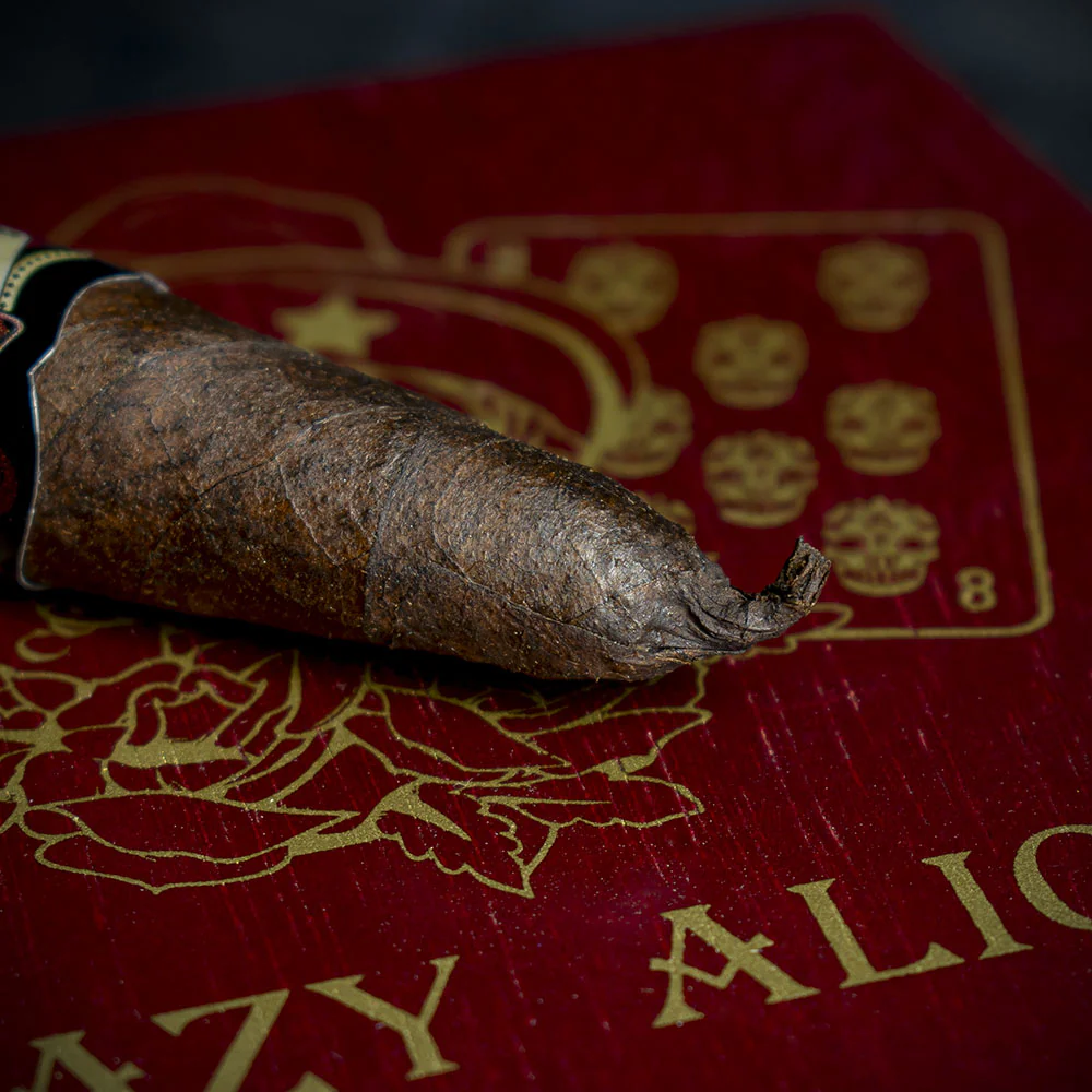 Drew Estate Deadwood Crazy Alice Short Pyramid Cigars - Box of 10 - Image 4