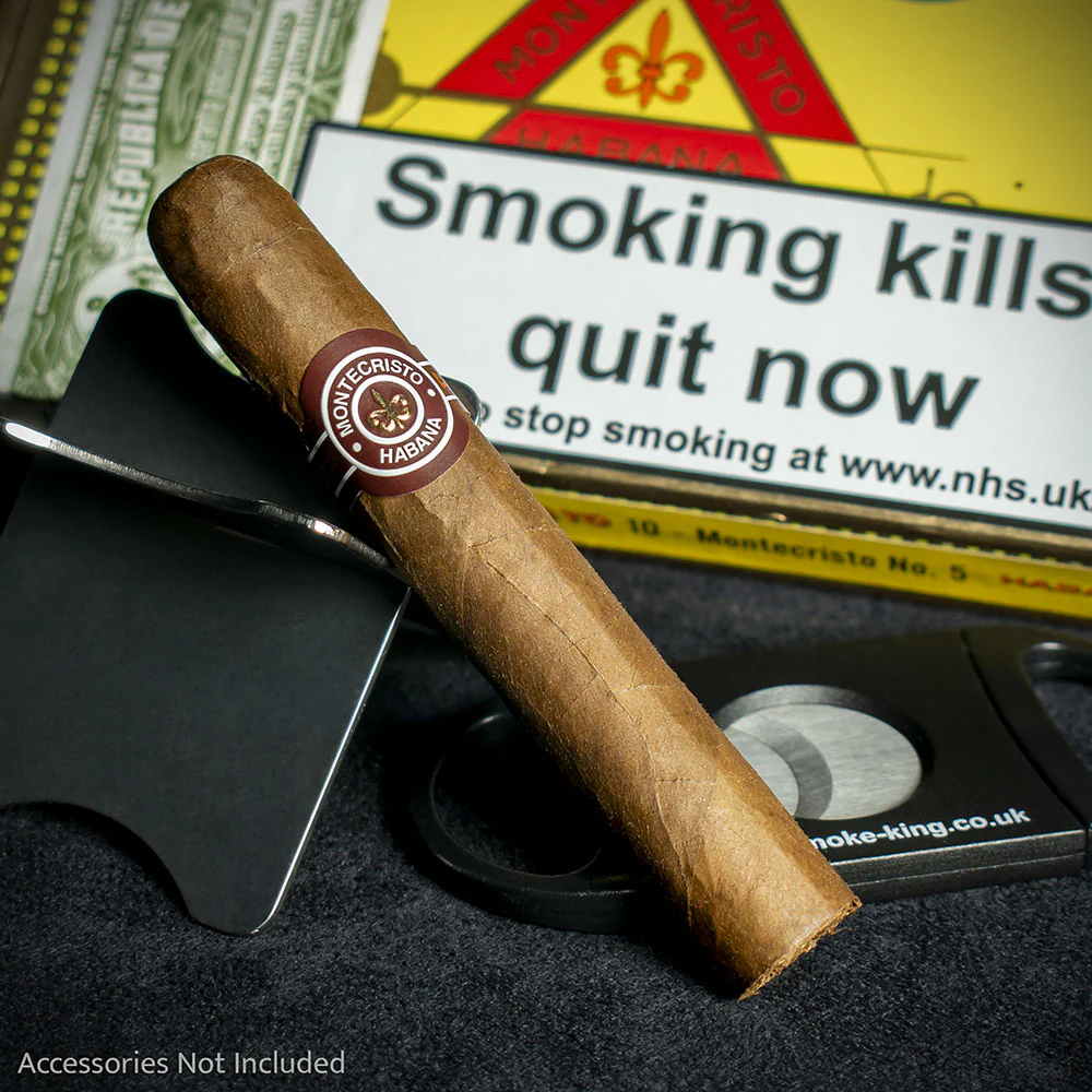 Montecristo No.5 Cuban Cigars - Box of 10 - Image 2