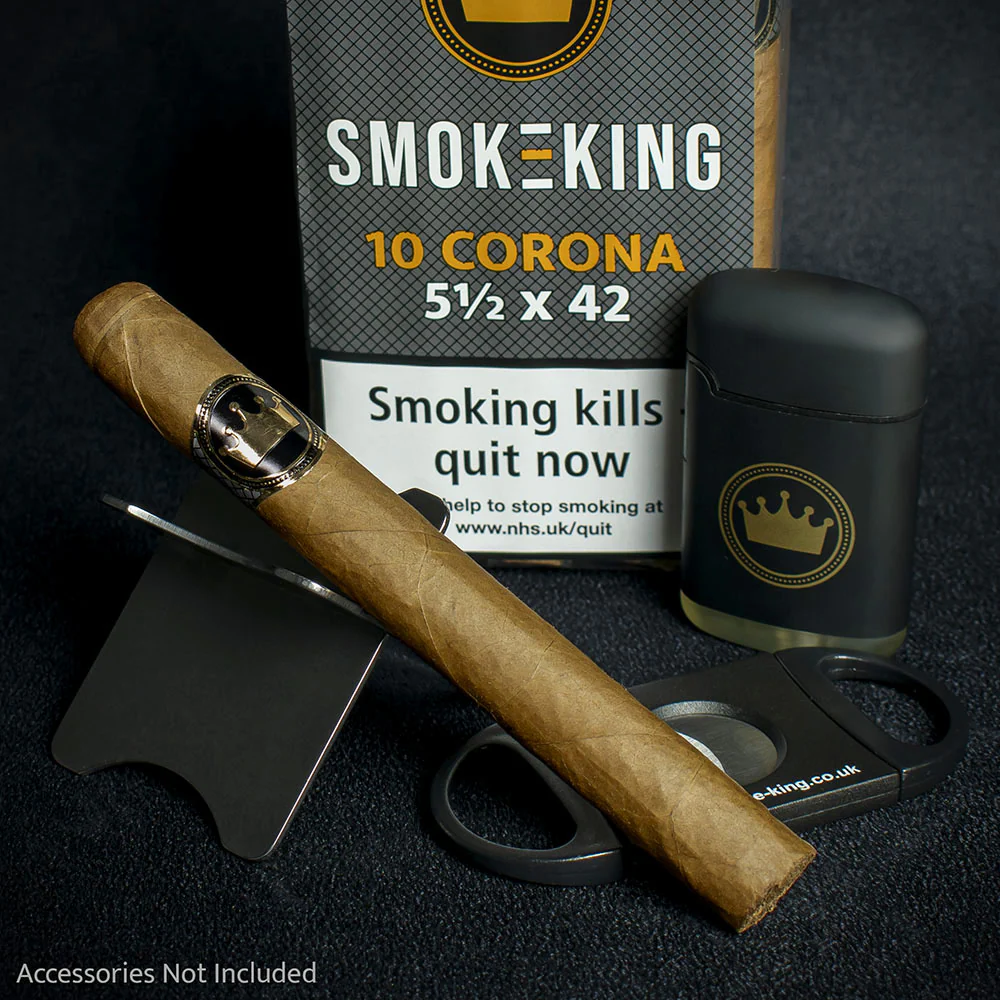 Smoke-King New World Nicaraguan Corona Cigars - Pack of 10 - Image 2