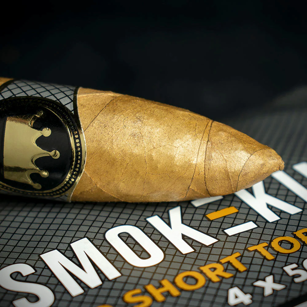 Smoke-King New World Nicaraguan Short Torpedo Cigars - Pack of 10 - Image 4