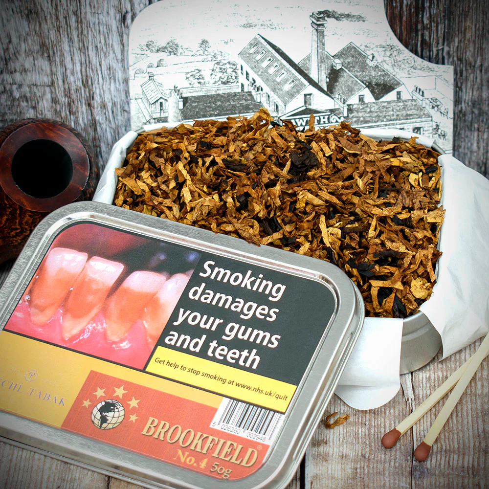 Brookfield No.4 Black Bourbon Pipe Tobacco - 10g Sample