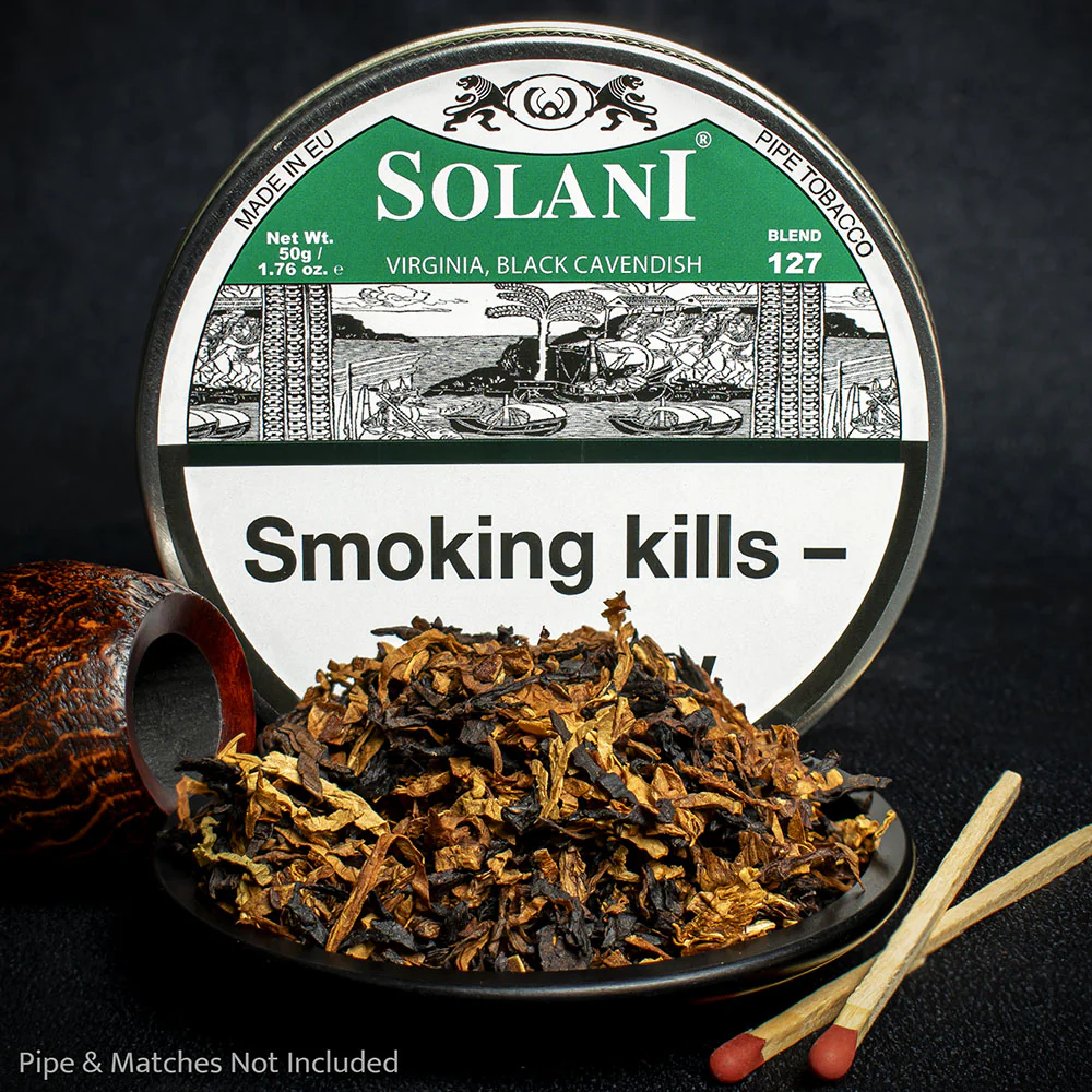 Solani 127 Virginia and Black Cavendish Pipe Tobacco - 10g Sample