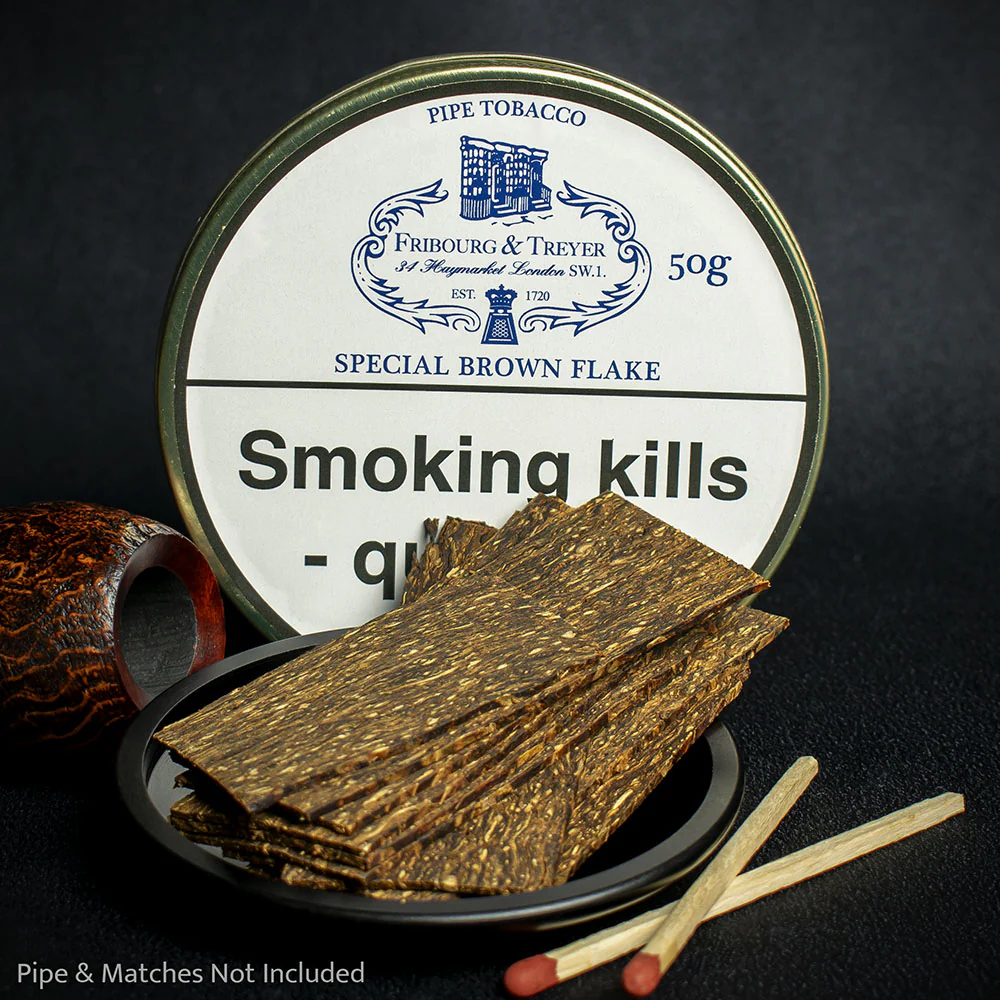Fribourg & Treyer Special Brown Flake Pipe Tobacco - 10g Sample