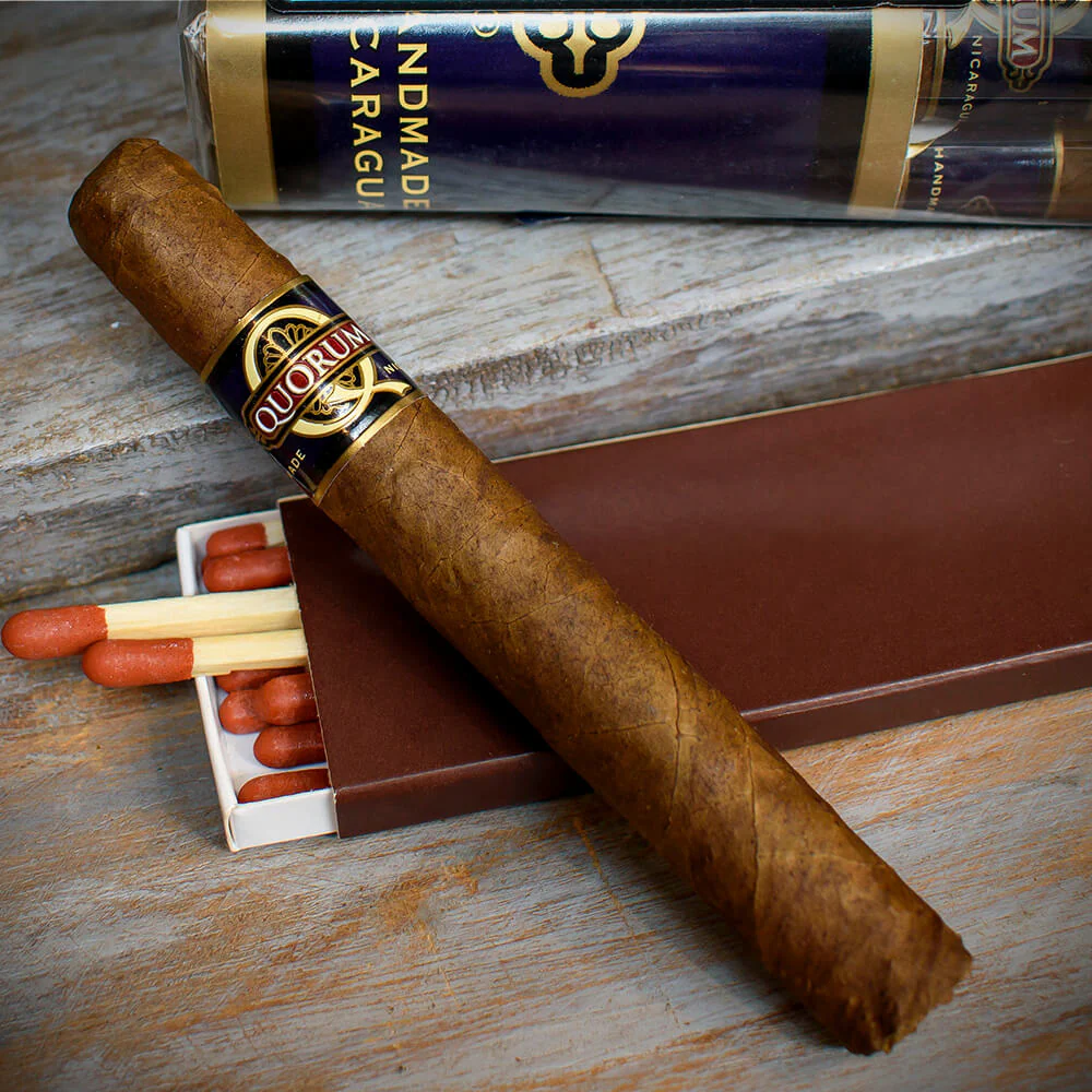 Quorum Tres Petit Corona Classic Cigars - Bundle of 10 - Image 2