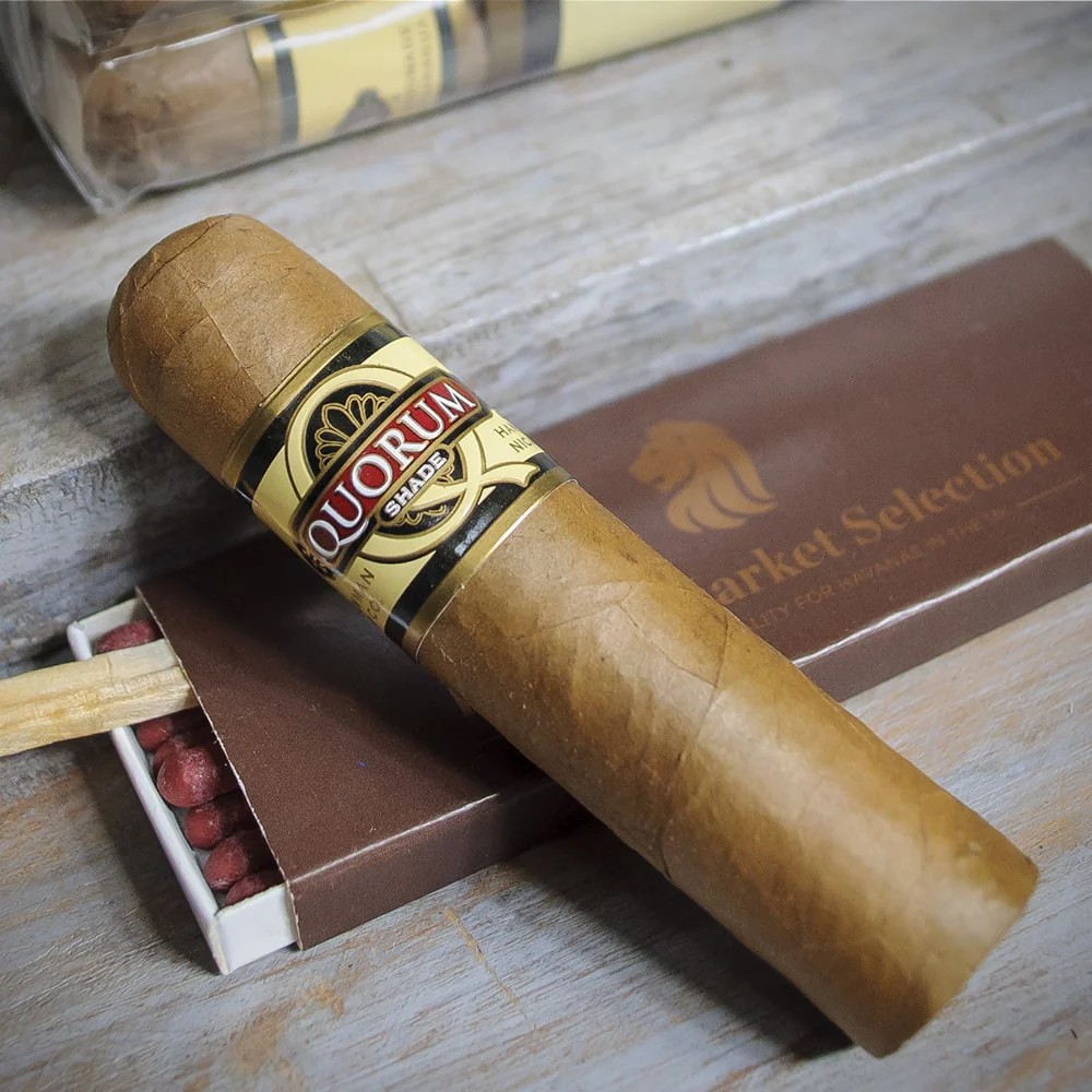 Quorum Short Robusto Shade Cigars - Bundle of 10 - Image 2