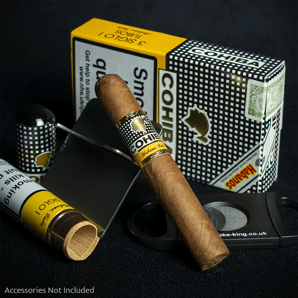 Cohiba Siglo I Tubos Cuban Cigars - 3 Pack - Image 2