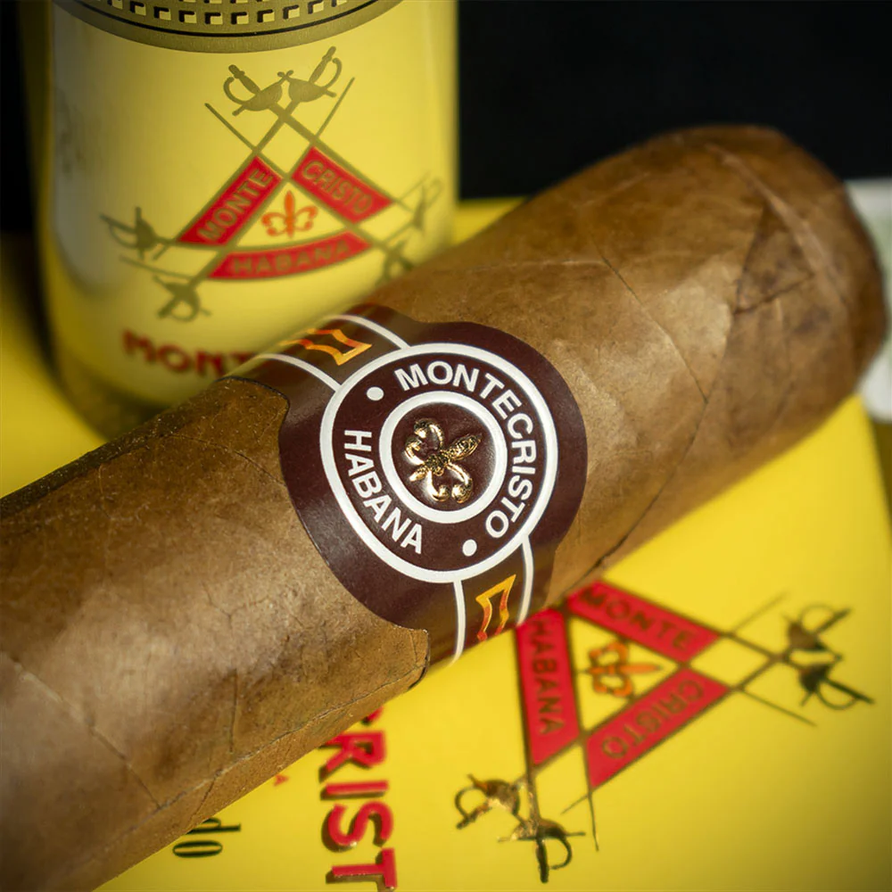 Montecristo Petit Edmundo Tubos Cuban Cigars - 3 Pack - Image 3