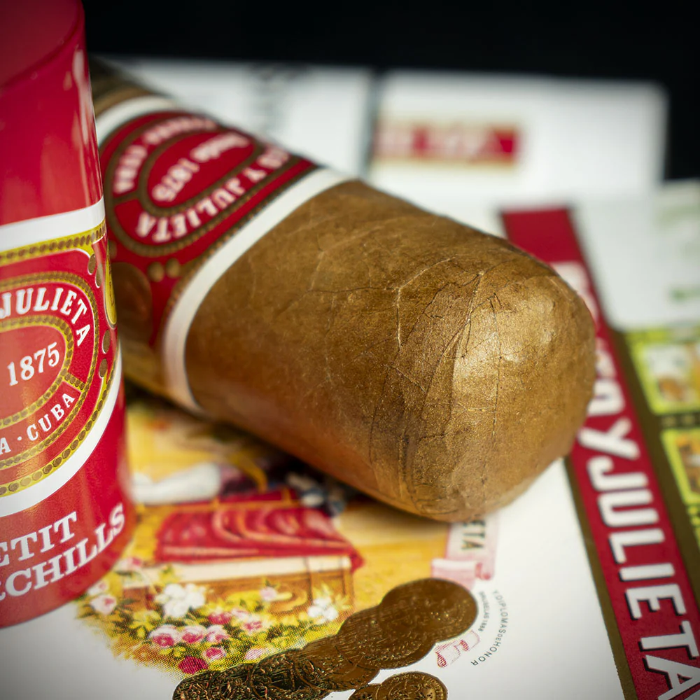Romeo y Julieta Petit Churchills Tubos Cuban Cigars - 3 Pack - Image 4
