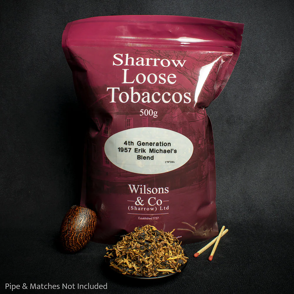 Erik Stokkebye 1957 Erik Michael's Blend Pipe Tobacco - 500g Bag
