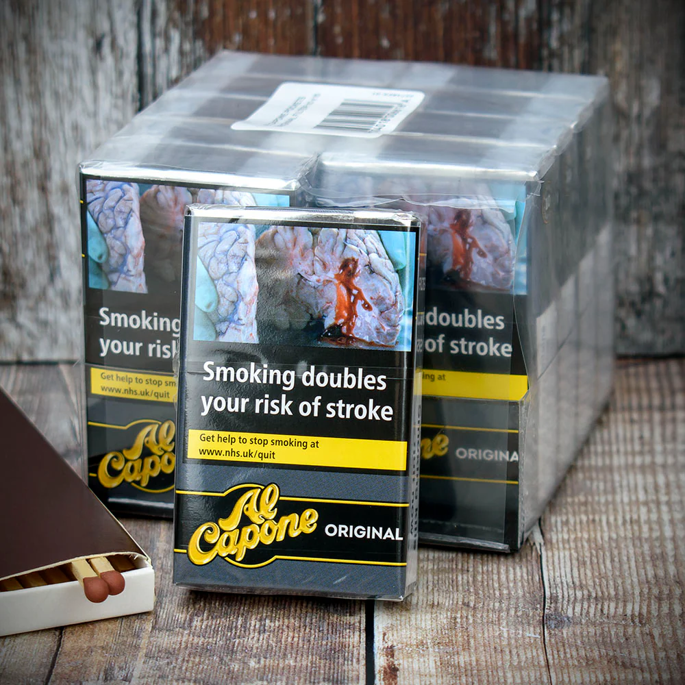 Al Capone Pockets Original Filter Cigarillos - Pack of 10 - Image 3