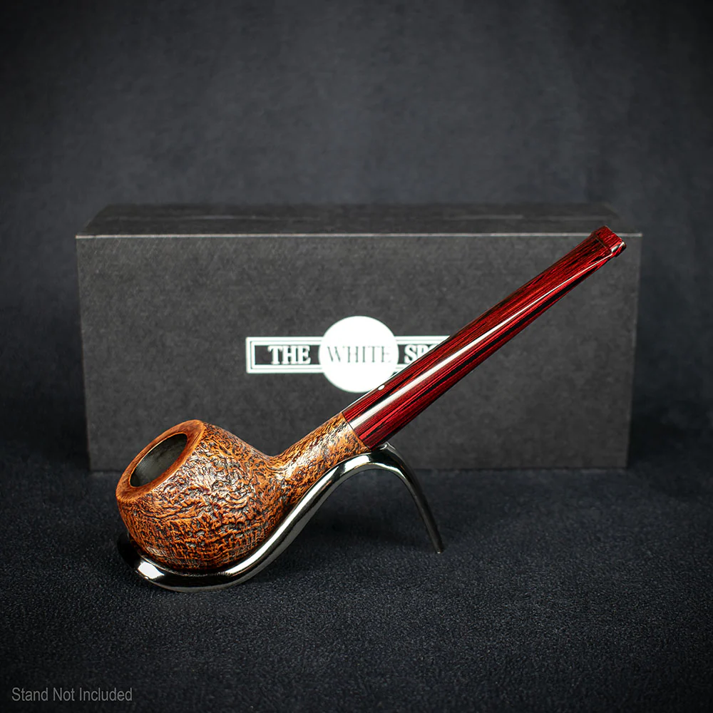 Alfred Dunhill White Spot Briar Smoking Pipe - County 4107 - Image 2