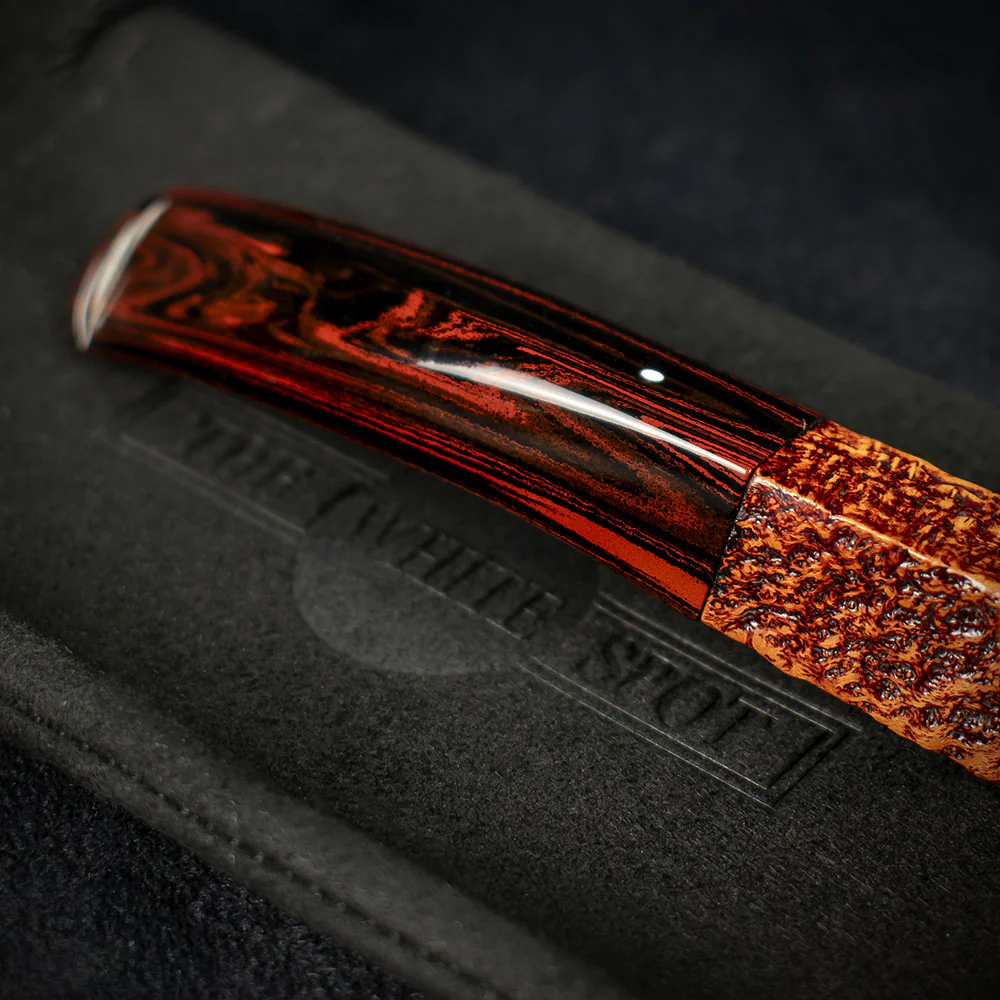 Alfred Dunhill White Spot Briar Smoking Pipe - County 5115 - Image 6