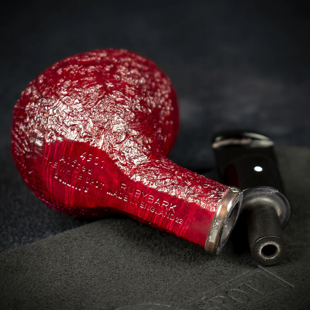 Alfred Dunhill White Spot Briar Smoking Pipe - Ruby Bark 4901 - Image 4