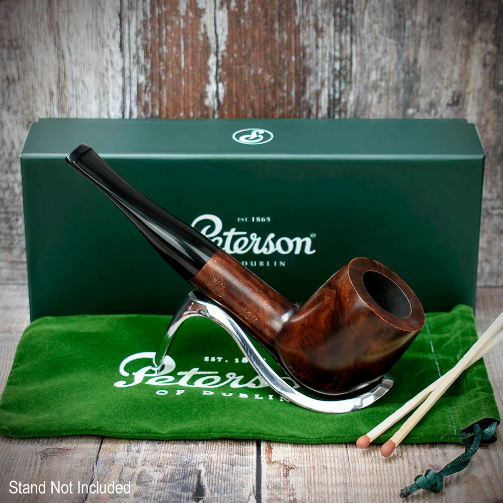 Peterson of Dublin Aran Briar Smoking Pipe - Shape No.107 - Image 2