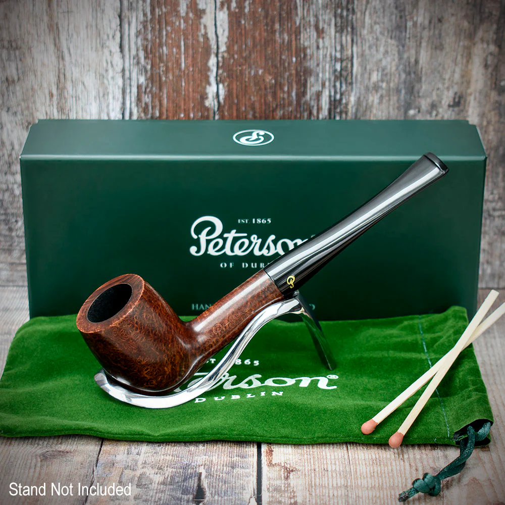 Peterson of Dublin Aran Briar Smoking Pipe - Shape No.15 - Image 2