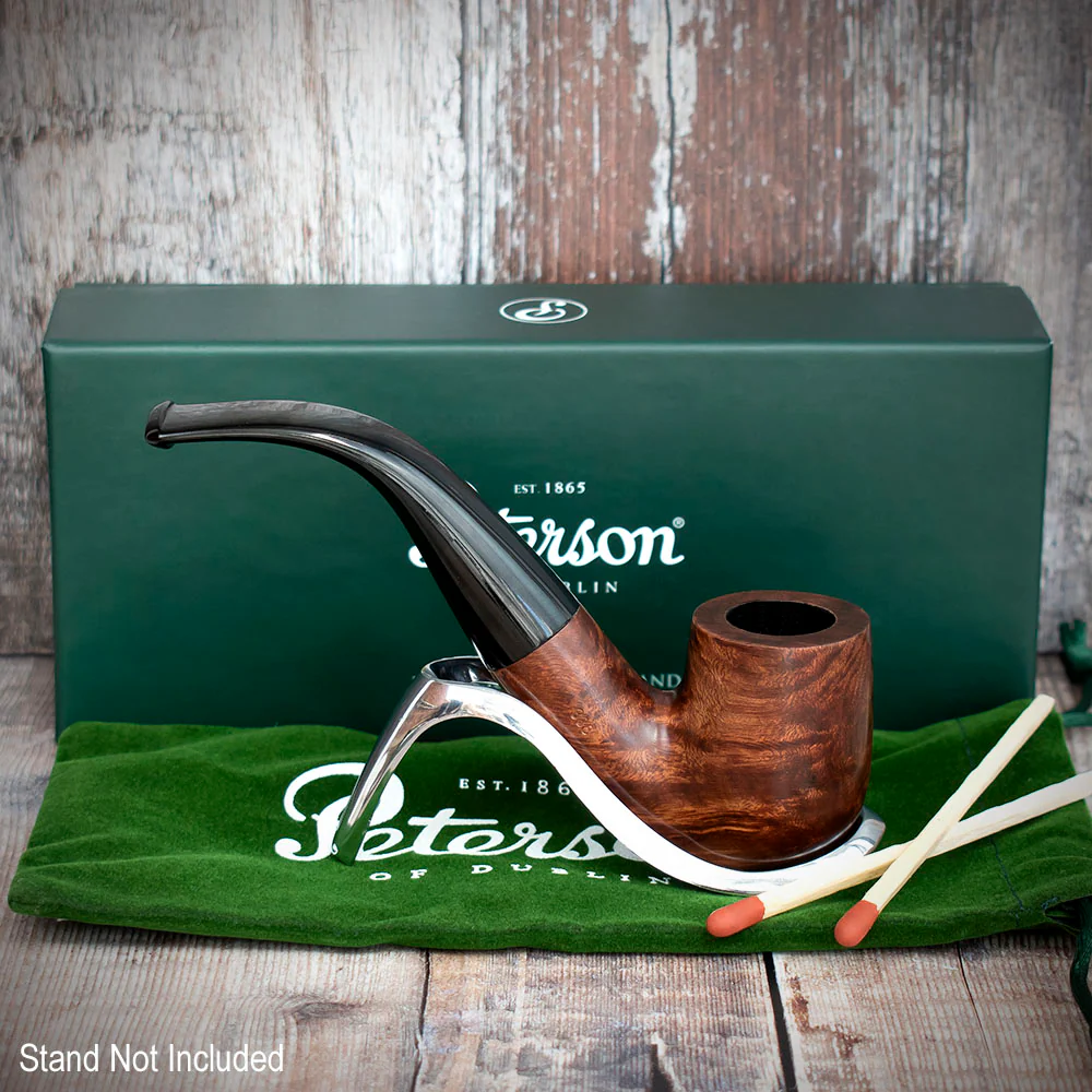 Peterson of Dublin Aran Briar Smoking Pipe - Shape No.338 - Image 2