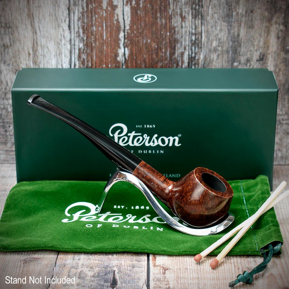 Peterson of Dublin Aran Briar Smoking Pipe - Shape No.406 - Image 3