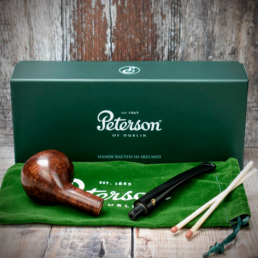 Peterson of Dublin Aran Briar Smoking Pipe - Shape No.406 - Image 4