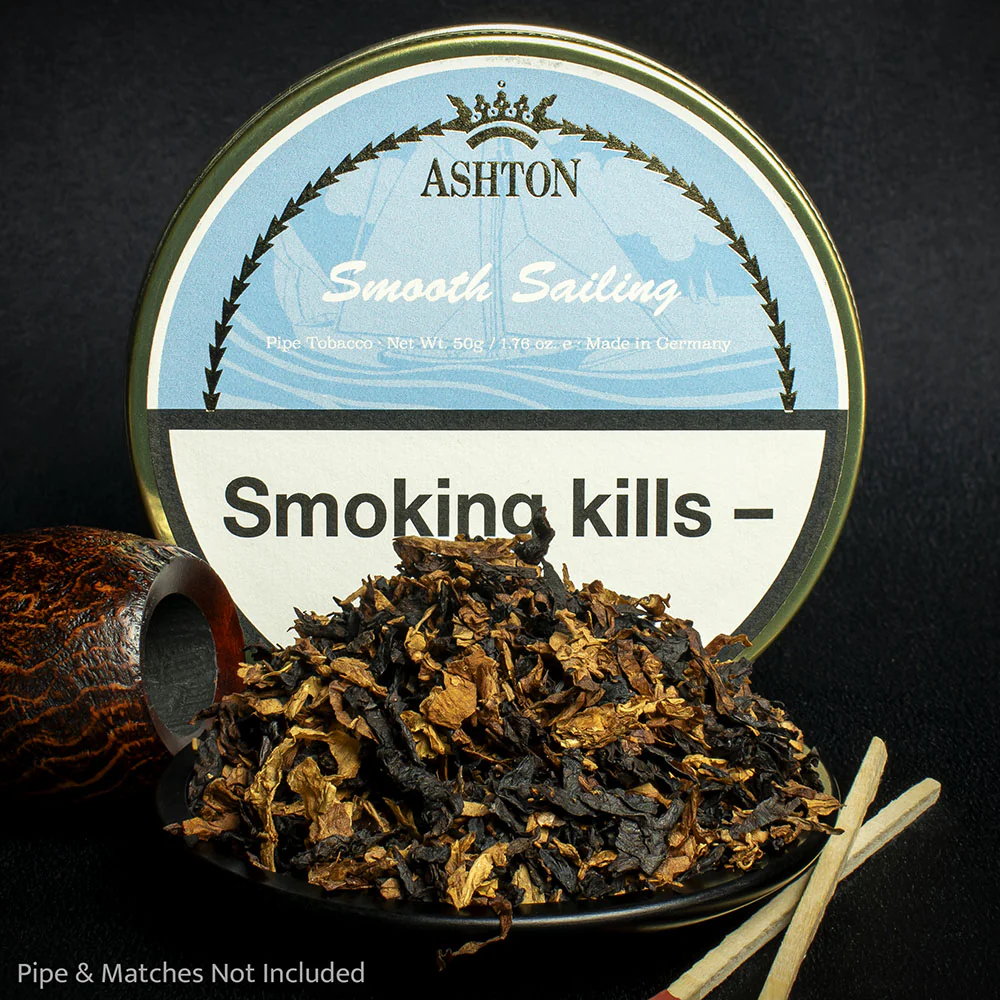 Ashton Smooth Sailing Pipe Tobacco - 50g Tin