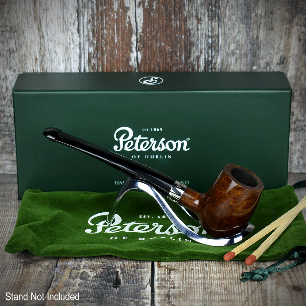 Peterson of Dublin Speciality Barrel Smooth Briar Smoking Pipe - Image 3