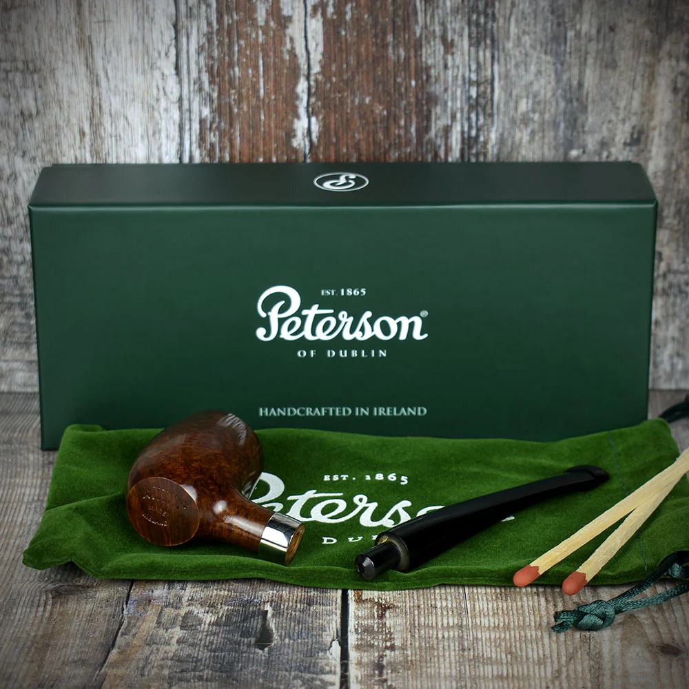 Peterson of Dublin Speciality Barrel Smooth Briar Smoking Pipe - Image 4