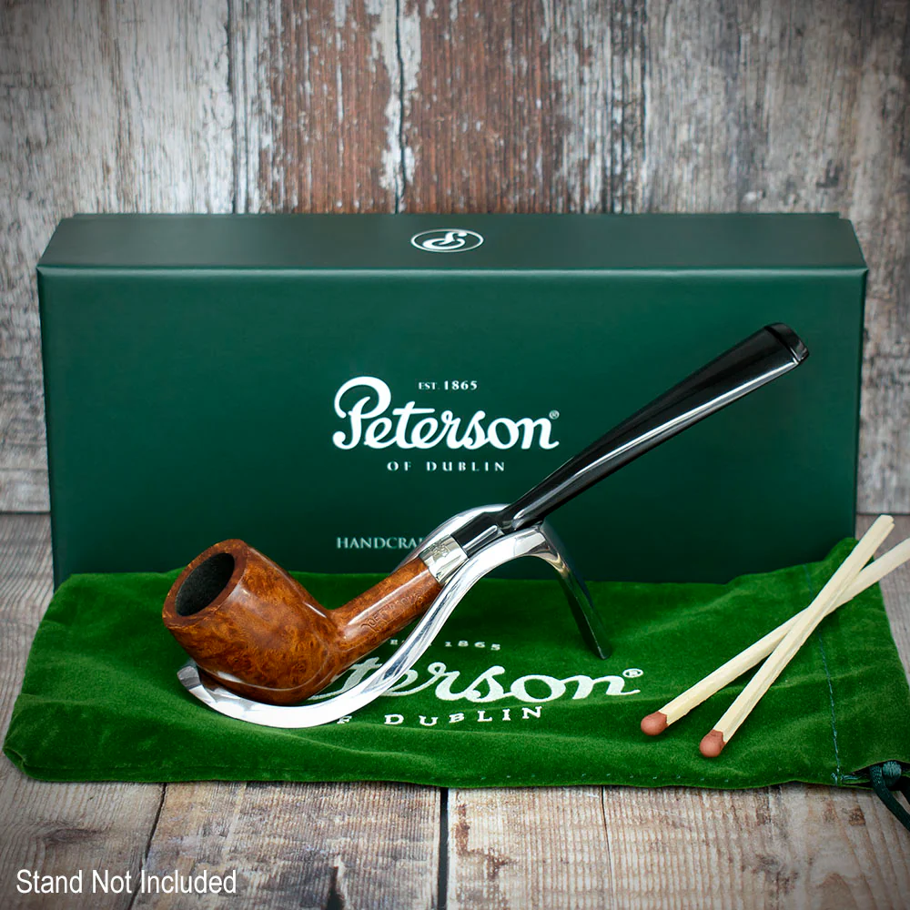 Peterson of Dublin Speciality Belgique Smooth Briar Smoking Pipe - Image 2