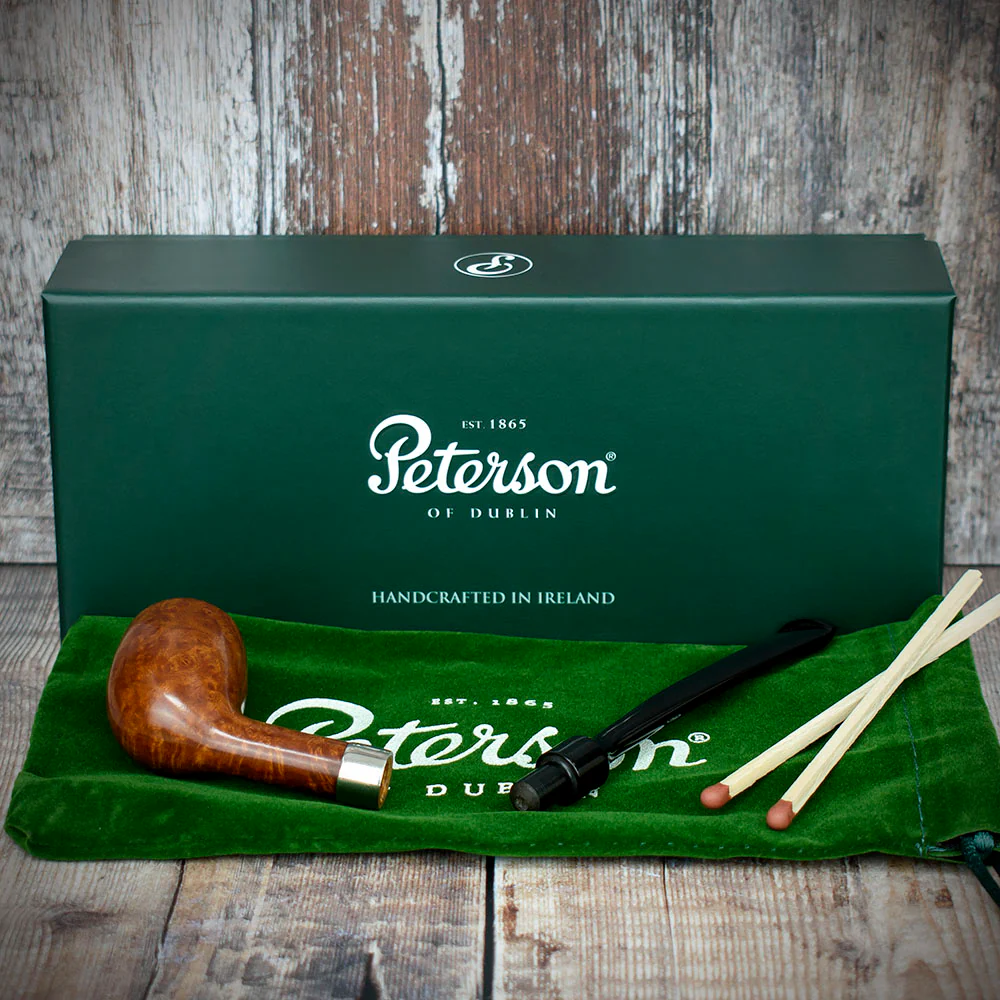 Peterson of Dublin Speciality Belgique Smooth Briar Smoking Pipe - Image 4