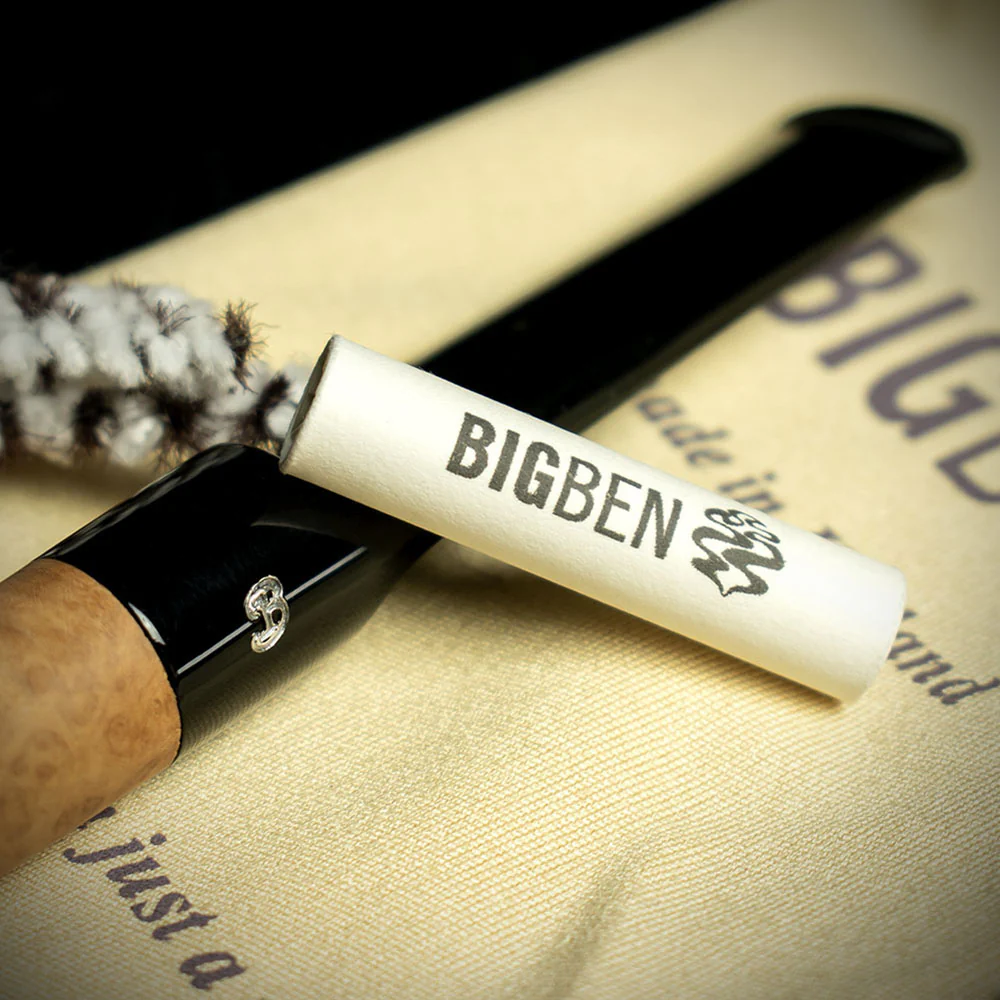 Big Ben Briar Smoking Pipe Starter Kit - Straight Pipe - Image 6