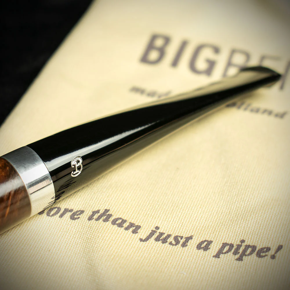 Big Ben Sylvia Tan Polish Briar Smoking Pipe - Shape 808 - Image 6
