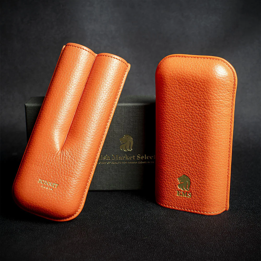 Bosquet EMS Leather Cigar Case (Limited Edition) Naranja - Image 3