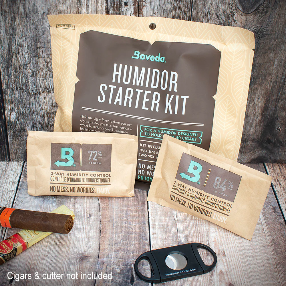 Boveda Humidor Starter Kit - Seasoning for up to 50 Cigars - Image 2