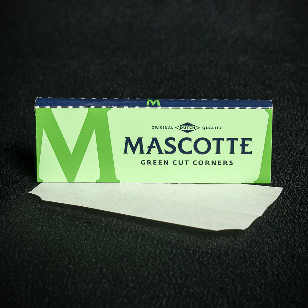 Mascotte Green Premium Rolling Papers - Box of 50 - Image 2