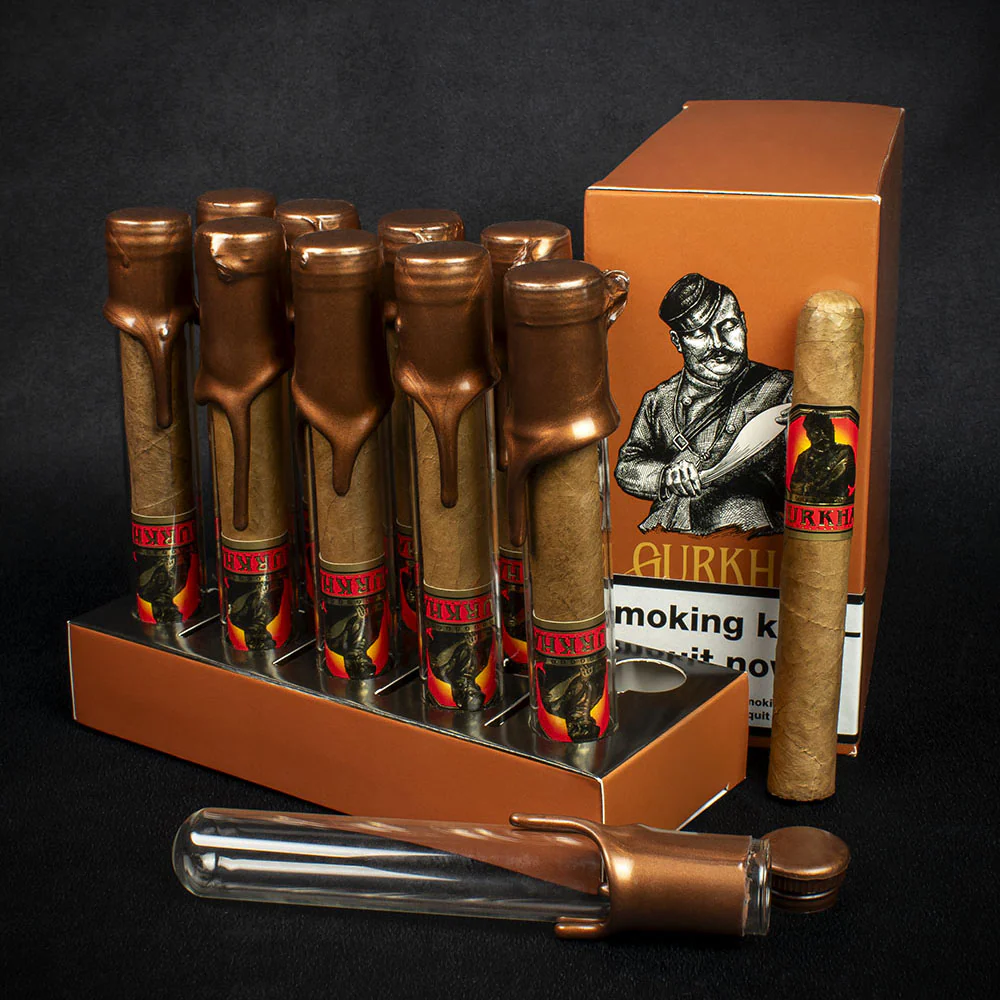 Gurkha Grand Reserve Corona Cigars - Box of 10 - Image 3