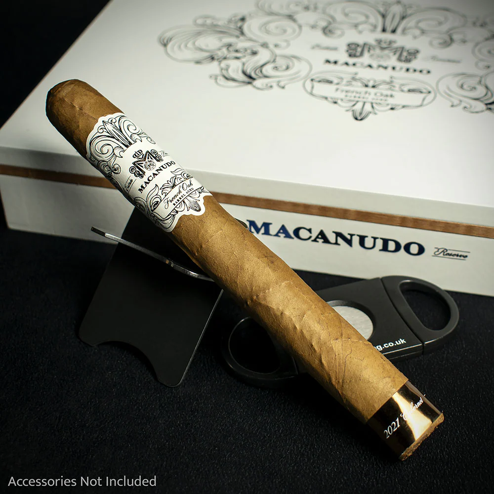 Macanudo Estate Reserve French Oak Barrel Aged Churchill Cigars - Box of 10 - Image 2
