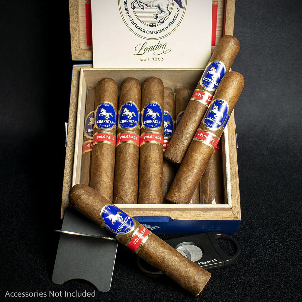 Charatan Nicaraguan Colorado Robusto Cigars -Box of 12