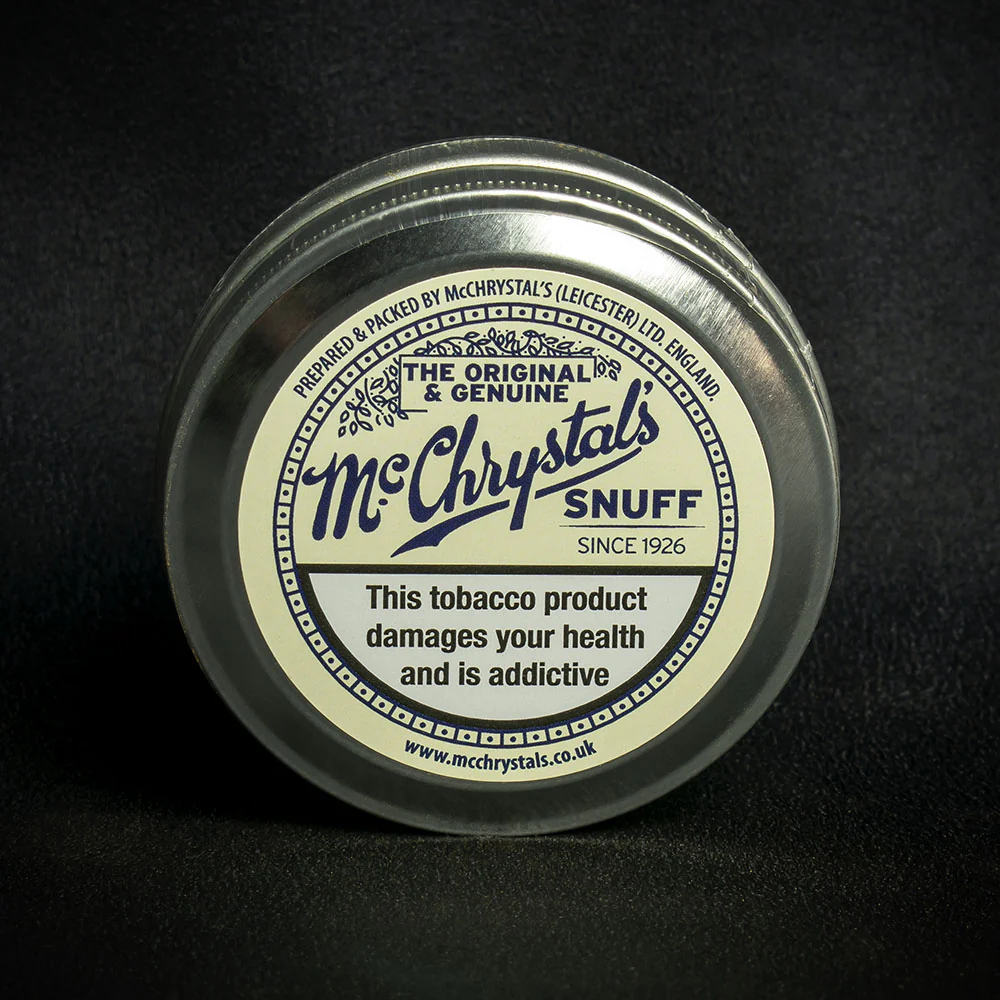 McChrystal's Original & Genuine Medicated Snuff 21g Extra Large Tins - Box of 12 - Image 3