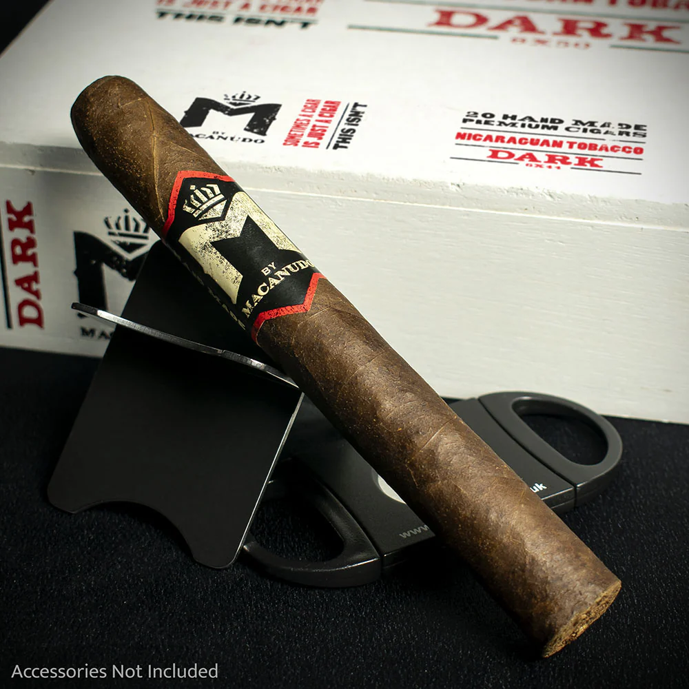 M by Macanudo Dark (Chocolate & Coffee) Toro Cigars - Box of 20 - Image 2