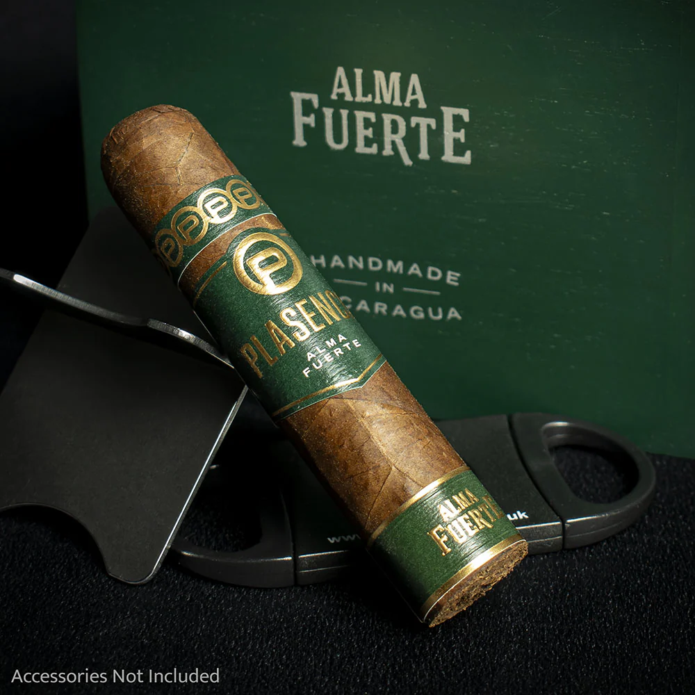 Plasencia Alma Fuerte Short Robusto Cigars - Box of 20 - Image 2