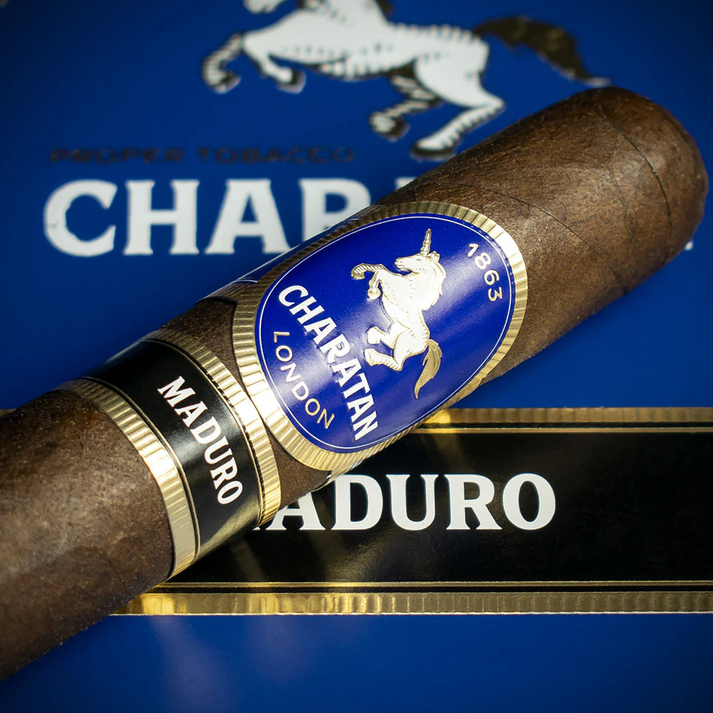 Charatan Nicaraguan Maduro Half Churchill Cigars - Box of 24 - Image 3