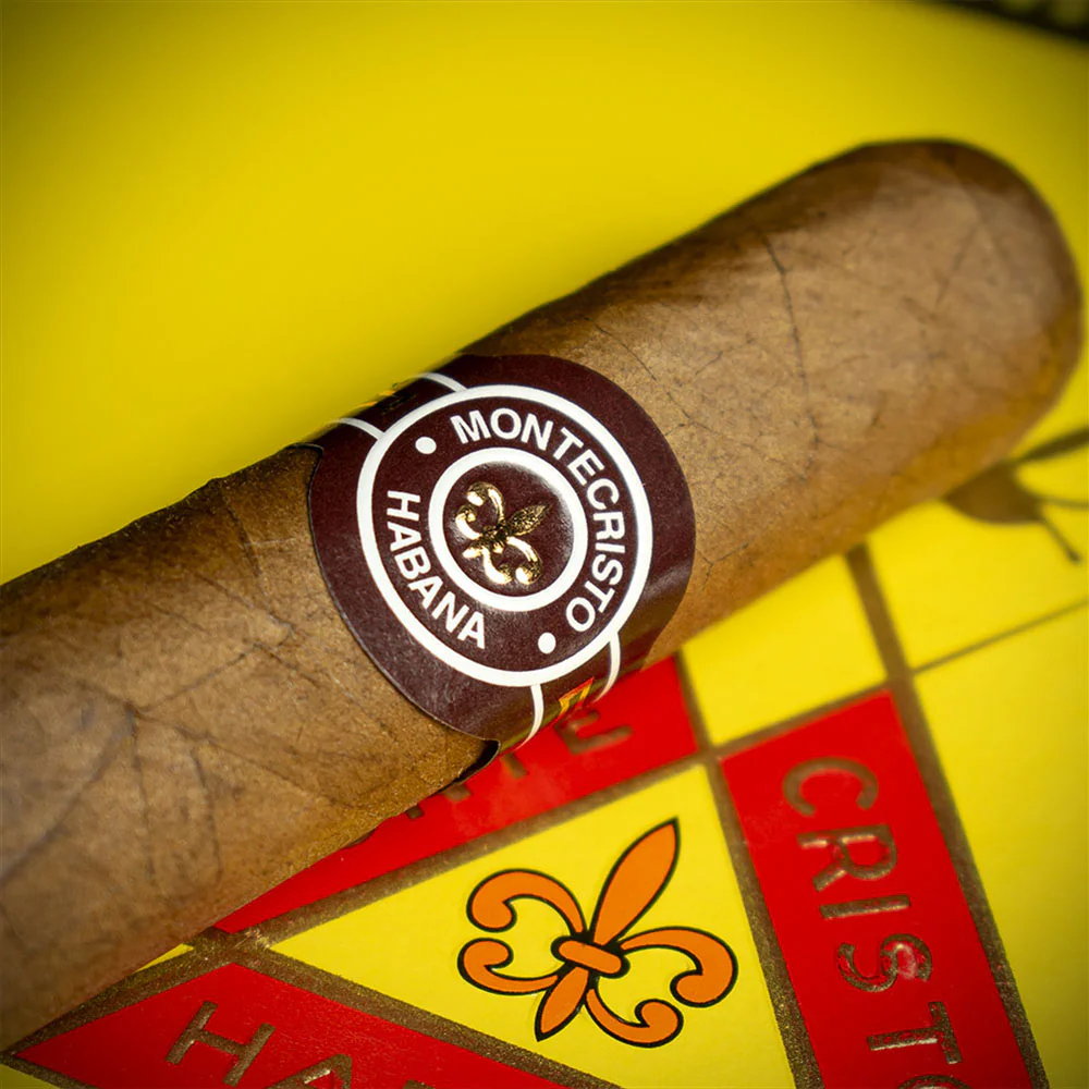 Montecristo No. 3 Cuban Cigars - Box of 25 - Image 3