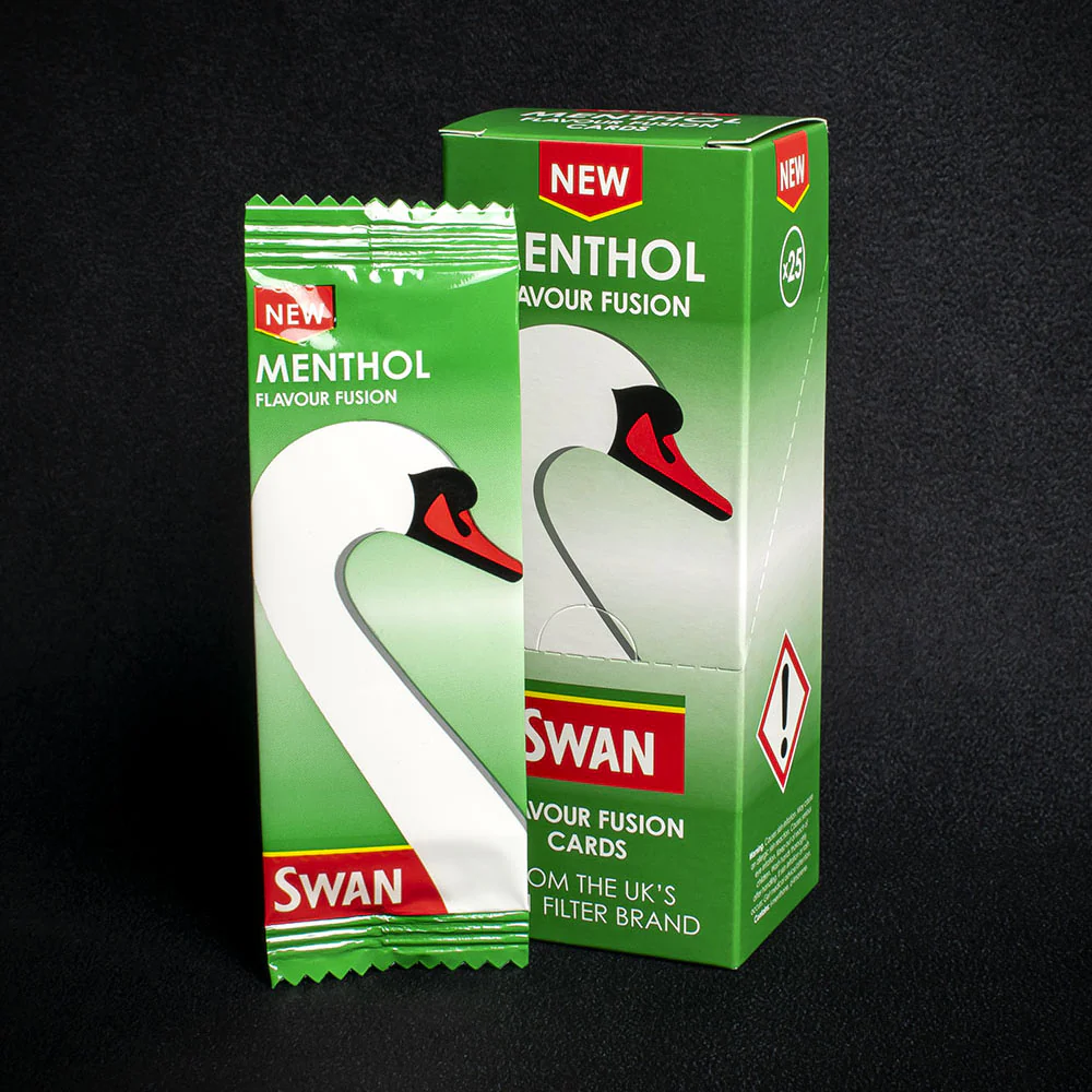 Swan Flavour Fusion Cards - Menthol - Box of 25