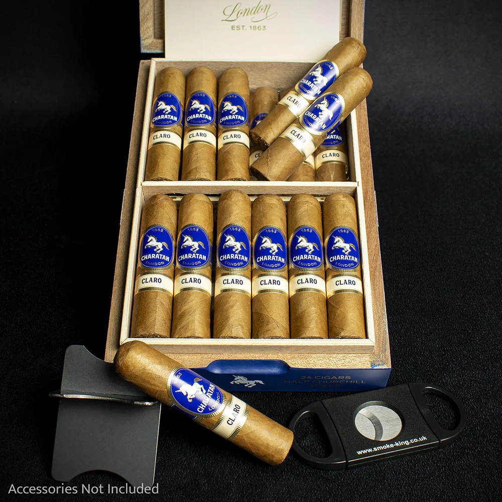 Charatan Nicaraguan Claro Half Churchill Cigar - Single - Image 3