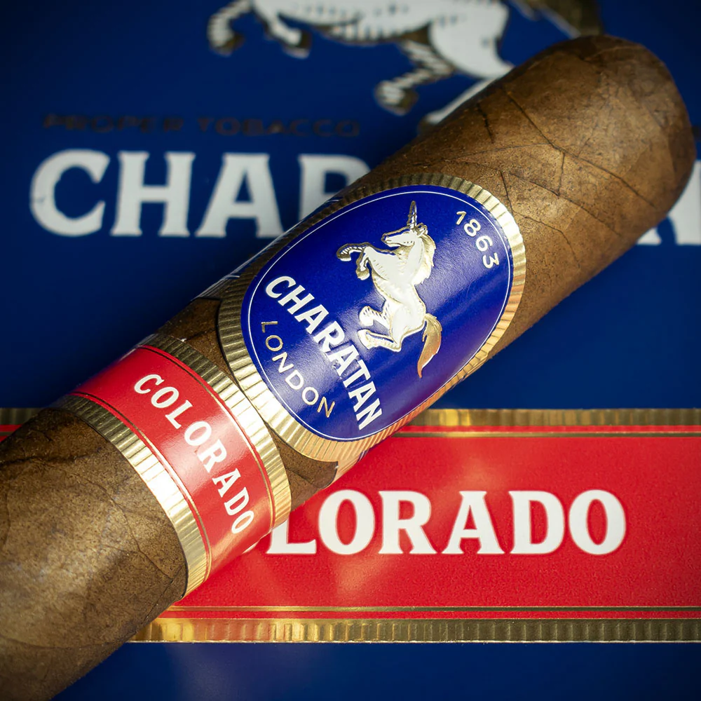 Charatan Nicaraguan Colorado Half Churchill Cigar - Single - Image 4
