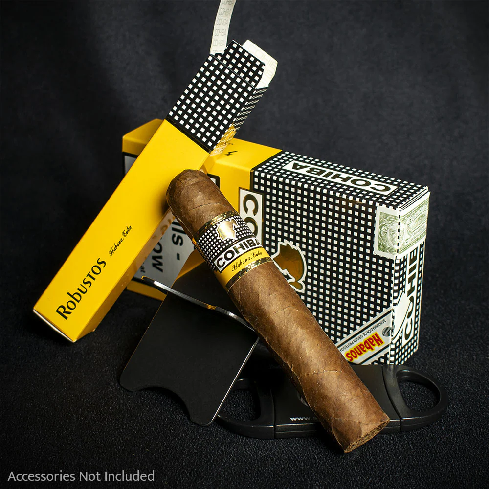 Cohiba Robustos Cuban Cigars - 3 Pack - Image 2