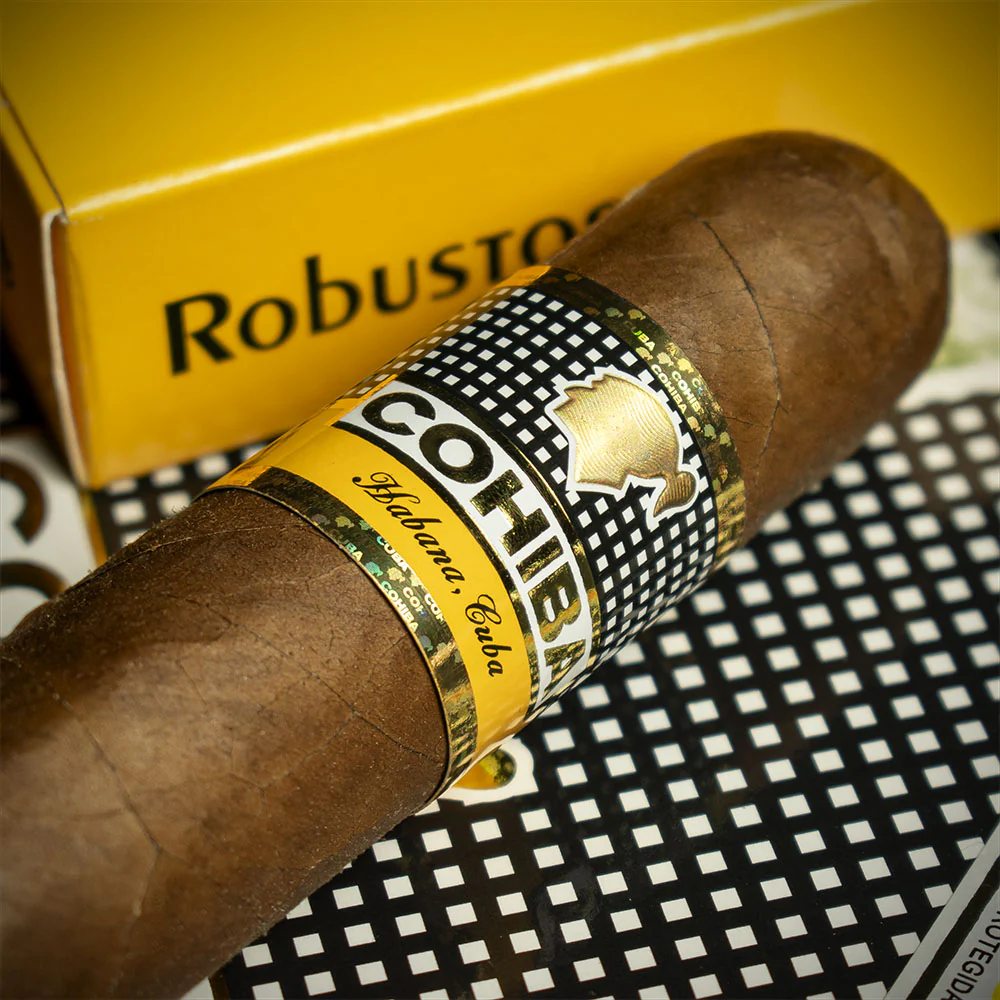Cohiba Robustos Cuban Cigars - 3 Pack - Image 3