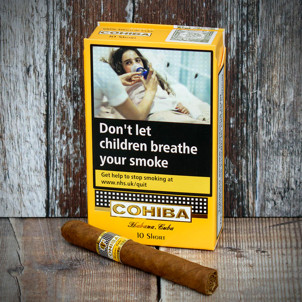 Cohiba Shorts Cuban Cigars - Pack of 10