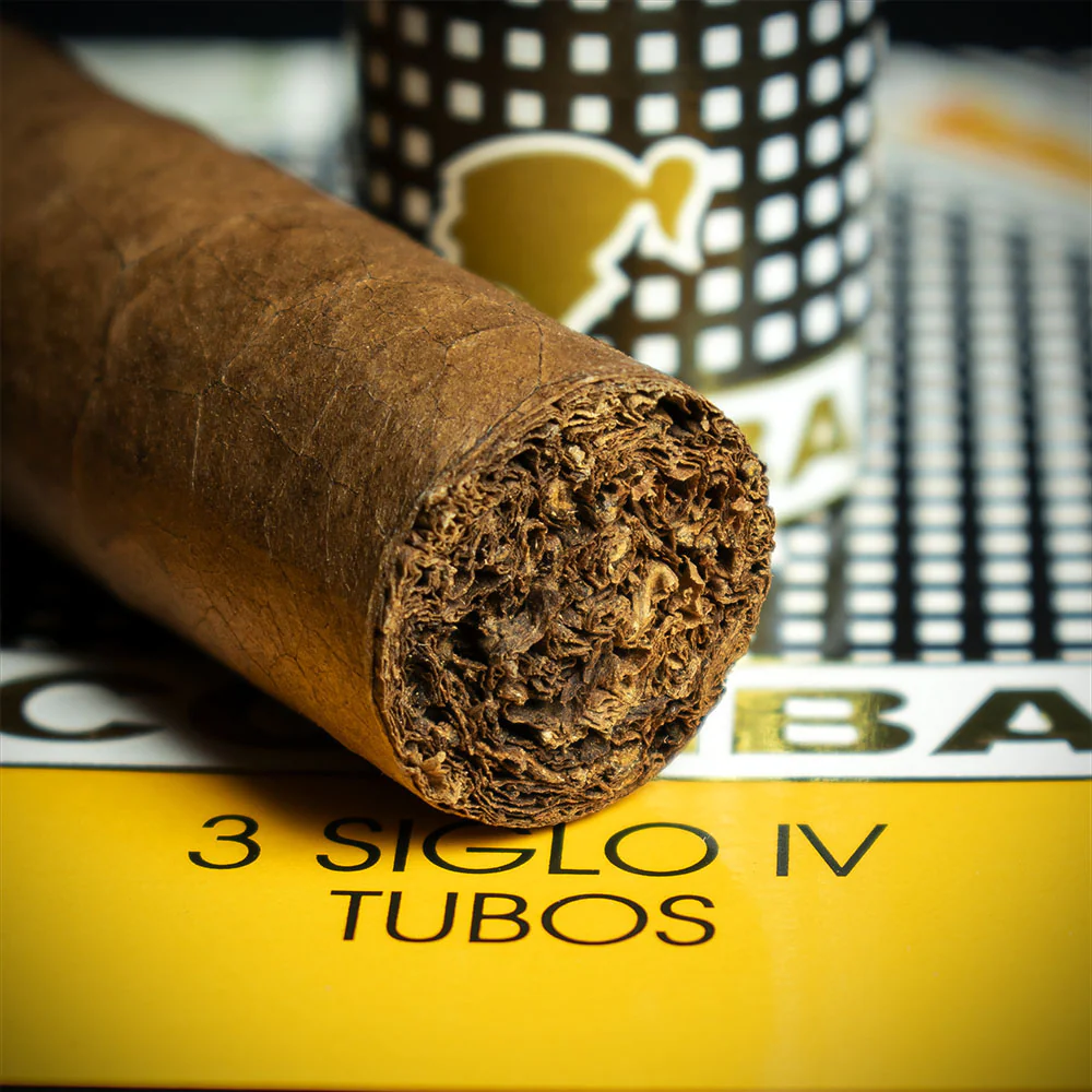 Cohiba Siglo IV Tubos Cuban Cigars - 3 Pack - Image 5