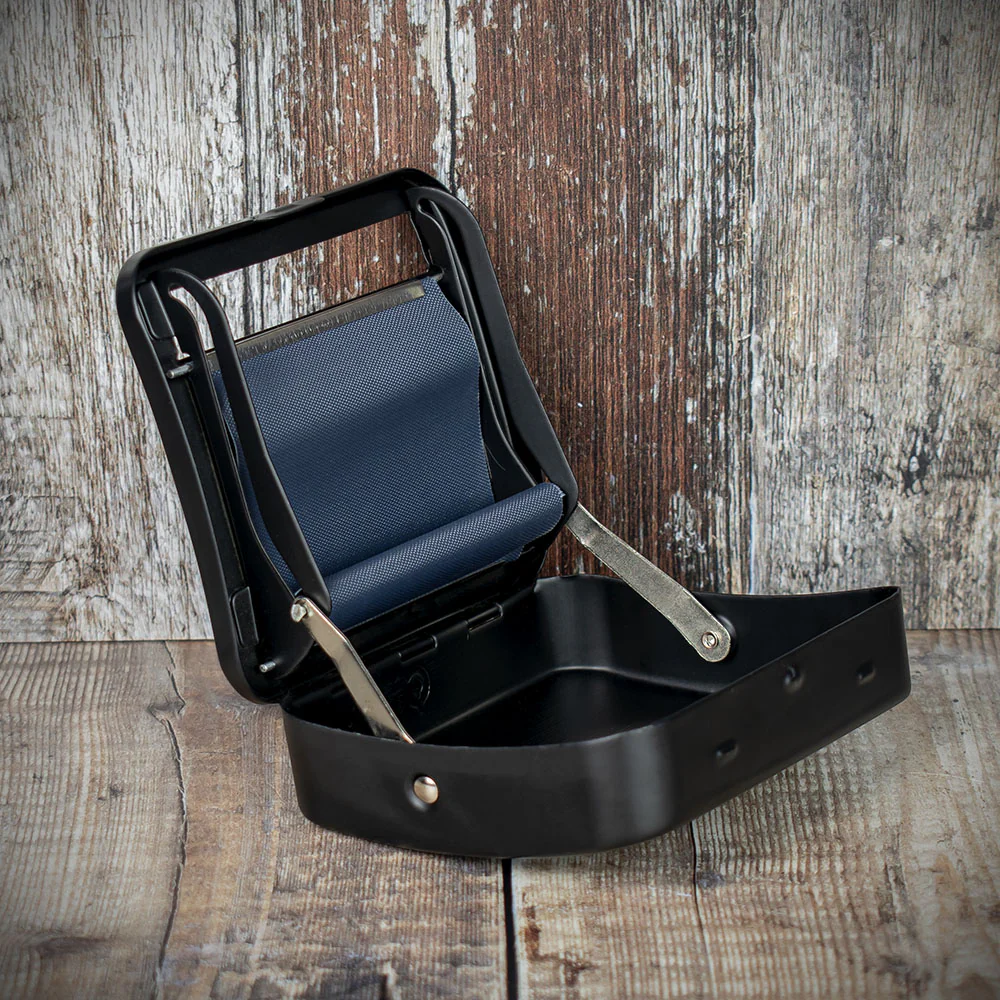 "Cool" Adjustable Black Metal Automatic Rolling Box - Cloth Blind - Image 3