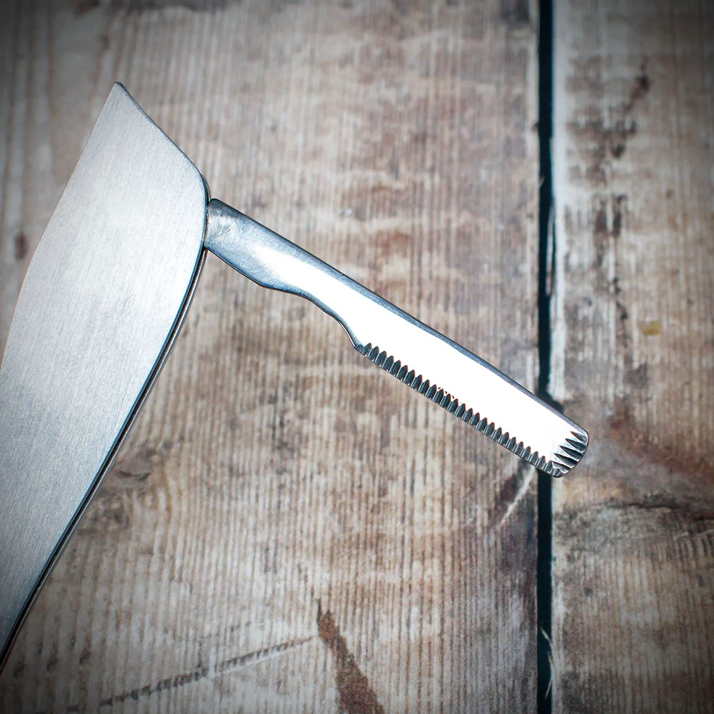 Dolphin Shaped Pipe Tool - Chrome - Image 4