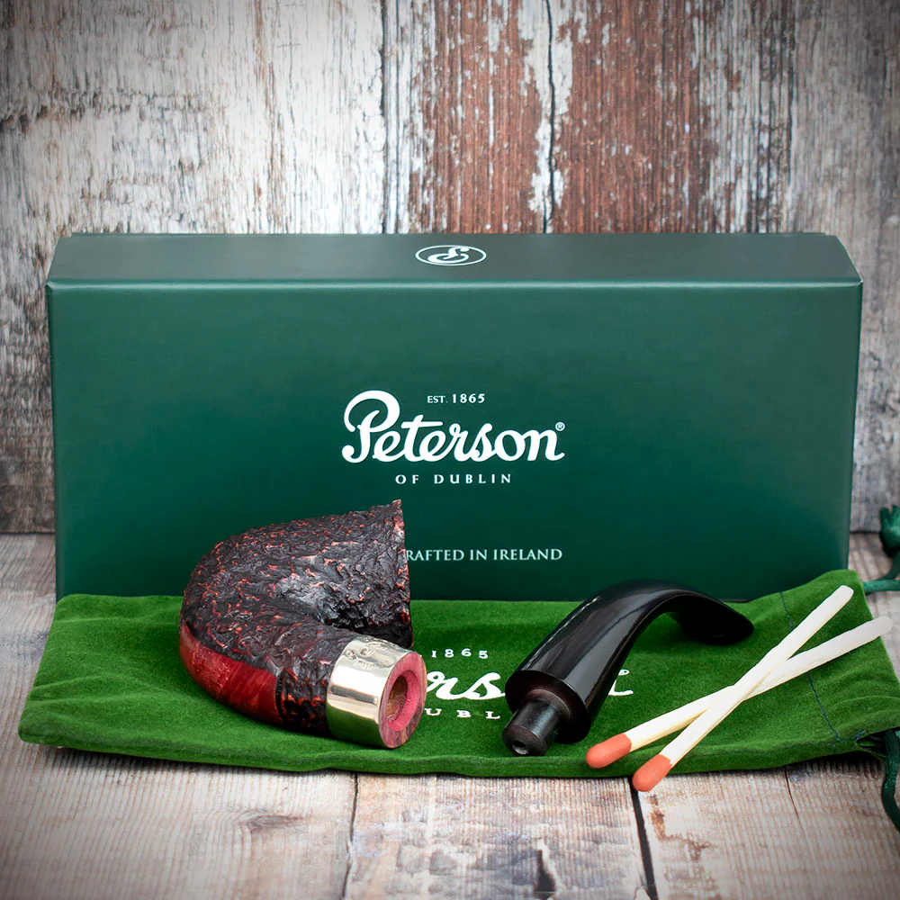 Peterson of Dublin Donegal Rocky Briar Smoking Pipe - Shape No.05 - Image 4